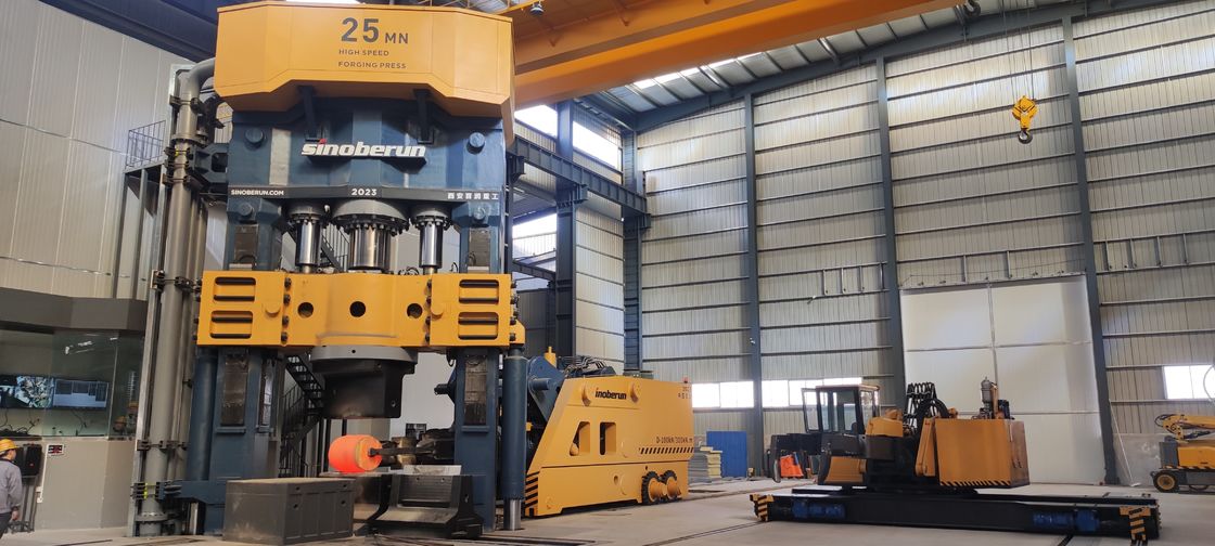 Due colonne spingere completamente idraulico aperto Die Forging Press controllo elettrico idraulico Forging Press