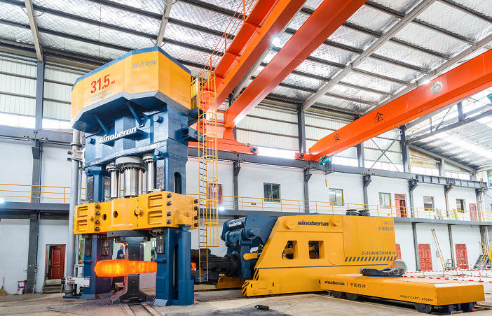 Due colonne spingere completamente idraulico aperto Die Forging Press controllo elettrico idraulico Forging Press